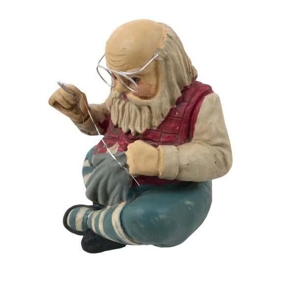 Santa Figurine Midwest Of Cannon Falls Sewing Doll Vintage Christmas Holiday - Picture 7 of 10